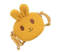 HEMOTON Cute Rabbit Cartoon Crossbody Bag Lightweight Single Shoulder Purse for Storage Pouch for Cards and Keys Soft Wear-Resistant Material for Outdoor and Everyday Use