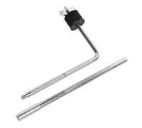 HEMOTON Cymbal Boom Arm Attachment Clamp for Drumset, Zinc Alloy Material with Extra-long Pole and Lightweight Design, Suitable for Performance Needs and Settings