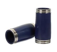 HEMOTON Dark Blue Abs Clarinet Tuning Tube Barrel Pair, Small Pitch Wind Instrument Accessory for Clarinet Music Performance