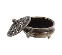 HEMOTON Decorative Burner Made of Iron Alloy with Compact and Sophisticated Design Mini Incense Holder for Creating A Relaxing and Soothing Atmosphere at Home for Indoor Use