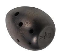 HEMOTON Delicate Boys and Girls Xun Musical Instrument Pottery Xun Mini Instruments Vintage Black