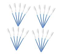 HEMOTON Disposable Travel Toothbrushes 50pcs Soft Bristles Hotel Tooth Brush Pack Convenient Oral Care for Travel and Camping with Dual Color Soft Nylon Heads