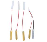HEMOTON DIY Fruit Battery Science Kit for Home Teaching Interactive Physics Experiments with Orange Lemon Potato Parent Collaboration Set for Fun and Electricity Projects