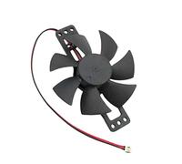 HEMOTON DIY Mini Fan Assembly with Brushless Motor Blade Portable Cooling for Technophiles Material Quiet Easy to Install and Use