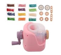 HEMOTON DIY Spaghetti Maker for Pretend Play Kitchen Machine Educational Clay Modeling Dough Extruder Tool for Creative Crafting and Family Fun Activities