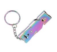 HEMOTON Dog Bird Training Whistle Emergency Signal Compact Stainless Steel Whistle Pet Tool