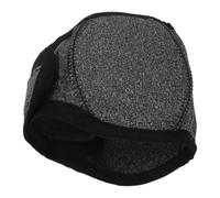 HEMOTON Dog Ear Muffs Noise Protection Head Wrap for Bathing Grooming Sensitive Dogs Gray M (35-48cm) Pet Soothing Ear Defenders Puppy Accessory