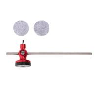 HEMOTON Dual-sided Drum Pedal Beater Hammer Head Replacement for Bass Drum Pedal Aluminum Alloy Metal Foot Hammer Accessory in Red Precision Engineered for Smooth Strikes and Performance