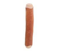 HEMOTON Durable Coffee Wood Dog Chew Stick for Puppies Safe Natural Wood Construction Aromatic Teething to Engage Dogs Interactive Bite and Tug Training Bar Long
