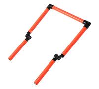 HEMOTON Durable PVC Training Hurdles for Athletes Football and Track Agility and Speed Improvement Equipment Jump Training Aid for Endurance Power and Fitness Enhancement