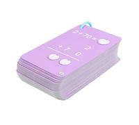 HEMOTON Educational Flash Cards Math Set for Multiplication Division Subtraction Addition Learning Tool for Kindergarten to Grade Early Math Skills Development