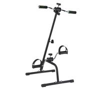 HEMOTON Elderly Rehabilitation Cycling Bike Resistance Indoor Exercise Equipment for Upper and Lower Limb Coordination Non Slip Handrail Compact Mini Fitness Machine Black
