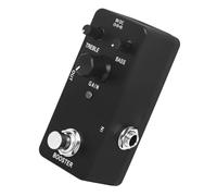 HEMOTON Electric Guitar Booster Effect Pedal High Construction Analog Overload for Enhanced for Musicians and Performers