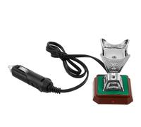 HEMOTON Electric Incense Burner Iron Plug-in with Middle Eastern Vintage Design, Decorative Piece for Car and Home Use, Unique Arabian Style Aroma Diffuser with Convenient Plug-in Function