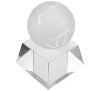 HEMOTON Elegant Crystal Volleyball Trophy for Sports Event Presentations with Stable Base Construction and Fade Resistant Design, for Athletic Competition Awards and Sporting Occasions