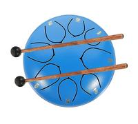 HEMOTON Ethereal Empty Drum Percussion Instrument Hand Drum for Yoga Pan Musical Instrument for Boys and Girls Beginners