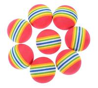 HEMOTON EVA Dog Balls Puppy Toy Balls Dog Chew Toy 8Pcs for Indoor Outdoor Play Random Styles Reduces Boredom and Destructive Behaviour