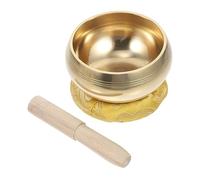 HEMOTON Experience Calmness Meditation Singing Bowl 9.5cm Ideal for Yoga Buddhism Home Decor Suitable for All
