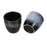HEMOTON Expresso Coffee Cup Asian Tea Cups 2pcs Ceramic Tea Cup Vintage Tea Cup Household Teaware Ceramic Tea Cup Chinese Handleless Cup Tea Tasting Cup Expresso Coffee Cup Chinese Tea Set