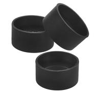 HEMOTON Eyepiece Covers Rubber with Reinforced Rim Structure 3pcs Black and Smudge Resistance for Microscope and Telescope Eyepieces Compatible with Stereo Microscopes, for Fieldwork
