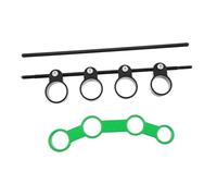 HEMOTON Finger Expander Finger Stretching and Gesture Training Tool for Guitar and Ukulele 2pcs Made of Abs and Copper, Suitable for Beginners Playing Musical Instruments