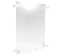 HEMOTON Fish Tank Divider Aquarium Isolation Board Acrylic with Suction Cups for Separating Fish Species and Breeding Suitable for Freshwater and Saltwater Tanks