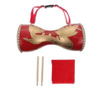 HEMOTON Fitness Drum Beat Boys and Girls Drum Tambourine for Boys and Girls Chinese Waist for and Hand Strong Wear-resistant Material