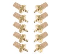 HEMOTON Fog Machine Filter Nozzle Pure Copper Efficient Filtration and Noise Reduction 10pcs for Mist Machines and Stage Performances