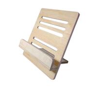 HEMOTON Foldable Desktop Music Stand for Reading Scores Portable Tablet Support Rack Simple Design for Home Practice Kitchen Use
