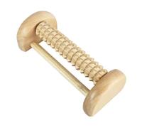 HEMOTON Foot Massager Roller for Plantar and Heel Relief Portable Manual Reflexology Tool with Diamond-Patterned Rollers Natural Therapy for Tired Feet and Relaxation