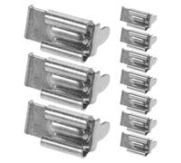 HEMOTON Fuse Resistant Automotive Holder Tube Mini Clip for 50pcs Glass Fuses with Easy Installation and Corrosion Features Suitable for Car Audio Systems