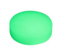 HEMOTON Glow Puck for Night Practice, Pvc Solid White Puck