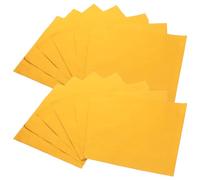 HEMOTON Gold Candy Wrappers 200 Pack 7.87 X 7.87 in Aluminium Foil Sheets for Chocolate Candy Packaging Gift Wrapping Bakery Parties Weddings Baby Showers and Tea Parties