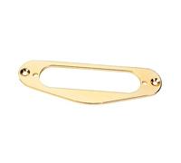 HEMOTON Golden Metal Single Coil Pickup Frame Ring for St Style Electric Guitars, DIY Replacement Accessory, Sturdy Mounting Bracket Suitable for Guitarists and Luthiers