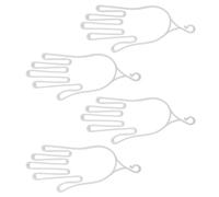 HEMOTON Golf and Deform or Ventilated Plastic in Drying Frame Resistant for 4pcs Portable Glove Stretcher Dryer Rack with Design Efficient Organisation Bag Locker Room Car