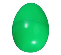 HEMOTON Green Jumbo Fillable Plastic Easter Eggs 30x20cm with Opening Box Large Faux Chicken Eggs and Treat Storage