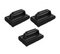 HEMOTON Grill Cleaning Brush with Sponge 6-Inch Portable Handheld Bbq Cleaner for Outdoor and Kitchen Grill Maintenance