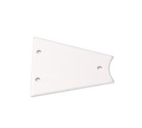 HEMOTON Guitar Accessory Cover Metal Core Guitar Truss Rod White Sturdy Lightweight Design for Guitar Users