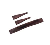 HEMOTON Guitar Bridge for Bass Archtop Guitar Bridge Rosewood Material Musical Instrument Accessories