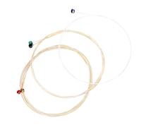 HEMOTON Guitar Strings for Acoustic Folk Guitar Stainless Steel Material Replacement Strings for Light Acoustic Play