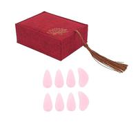 HEMOTON Guzheng Nail Picks Crystal Nails Protective Guzheng for Practice Tools