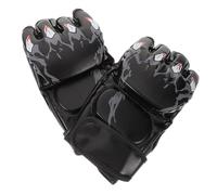 HEMOTON Half-finger Boxing for Men and Women Training Sparring with Widened Wristband Suitable for Boxing Taekwondo Mma Fighting and Exercises