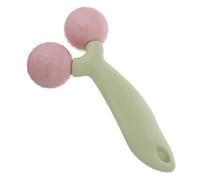 HEMOTON Handheld Facial Massager Lightweight Plastic Face Roller for Women with 3d V-shaped Design to Relax Muscles, for Travel and Office Use