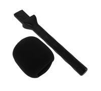 HEMOTON Handheld Microphone Adapter Mount Portable Mic Handle for Wireless Go Compatible Wireless Mic Receiver Interview Lectures Wedding Speeches Stage Karaoke Ergonomic Grip Lightweight