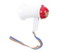 HEMOTON Handheld Sound Amplifier Lightweight Portable Voice Amplifier for Outdoor Activities Stage Performances Teaching and Events Durable Mini Megaphone with Microphone Battery