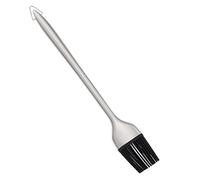 HEMOTON Heat-Resistant Silicone Basting Brush with 304 Stainless Steel Long Handle for BBQ Grilling and Cooking Oil Application in Kitchen and Outdoor Use