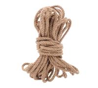 HEMOTON Heavy Duty Thick Natural Jute Rope for Truck Load Securing Versatile Anchor Cord for Gardening DIY Crafts Home Decor Bundling Cat Scratching Posts and Outdoor Use