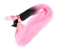 HEMOTON Helmet Braid Decor with Suction Cup for Motorbike Riding | Abs, PU and Heat Resistant Fibre Silk, Bright Colour, Fits Most Smooth Helmet Surfaces