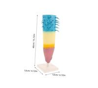 HEMOTON High-precision Corn Root Profile Model Botanical Anatomy Demonstration Educational Teaching Tool with Detailed Longitudinal Root Sections for Students and Teachers Biology