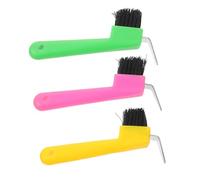 HEMOTON Horse Hoof Care Tools Portable Hoof Brush Handle for Grooming and Cleaning for Farrier Use and Stable Maintenance